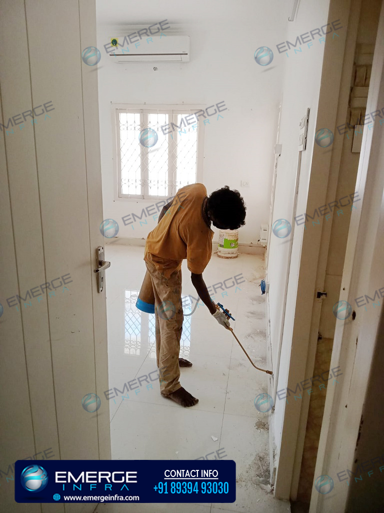 Emerge Infra also provides Pest Control services for both interior and exterior buildings.