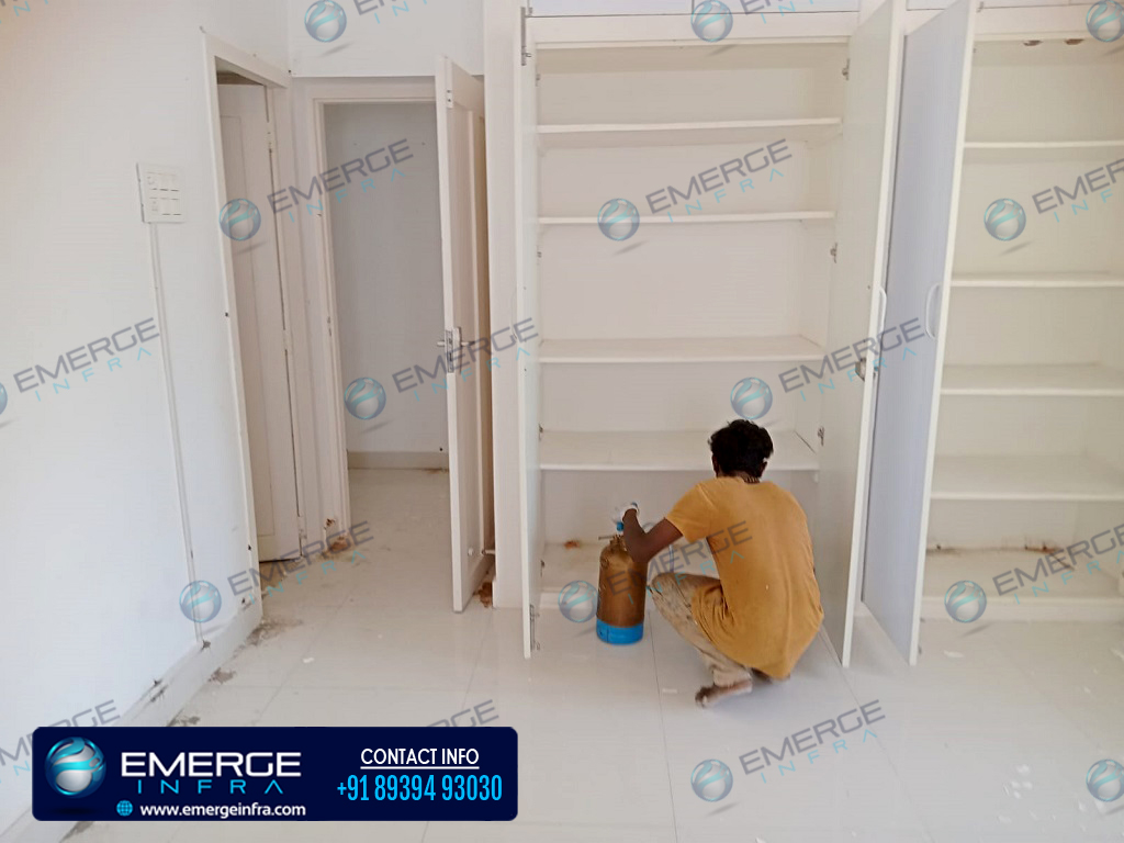 Emerge Infra also provides Pest Control services for both interior and exterior buildings.